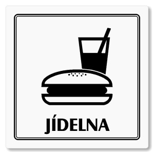 Jídelna, 118x118mm, bílá, Utah